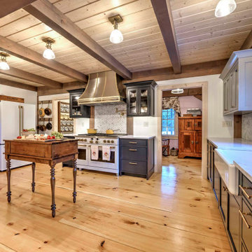 Rustic Ski Chalet Kitchen - West Dover, VT