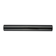 Bordon Moldura 1" x 7-7/8" Ceramic Pencil Wall Trim Tile, Nero
