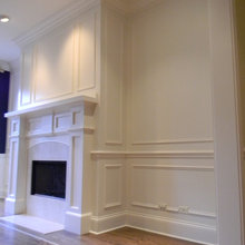 moulding and mantel