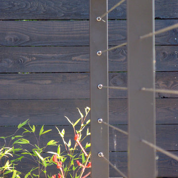 Modern garden on Crest