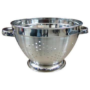 nu steel Brandy V-Shaped Colander, 5 Quarts