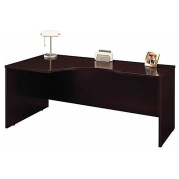 Bush Business Furniture Series C Left-Hand Corner Desk and Bow-Front Desk