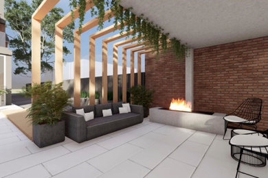 1950s exterior home idea in Toronto