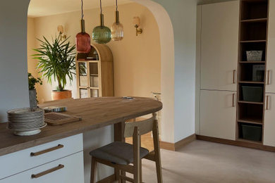 Inspiration pour une grande maison design.