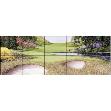 Tile Mural, Golf 7 by Douglas Laird