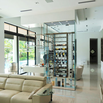 Wine Wall and Bar Division Coral Gables