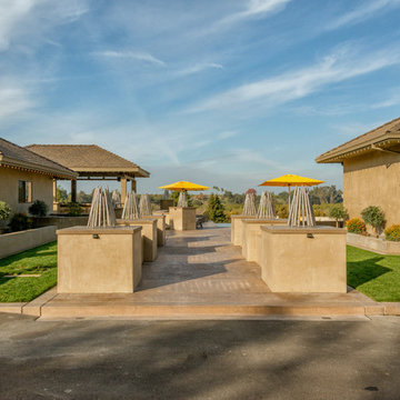 Contemporary Outdoor Entertaining / Pool House