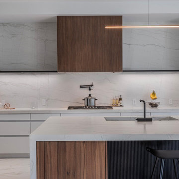 Modern Dream Kitchen in Milton, MA
