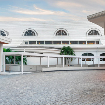 Commercial: Architectural Porte-Cochère Walkway - Admiral’s Cove Clubhouse