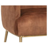 Sunpan Cameron Lounge Chair - Nono Rust