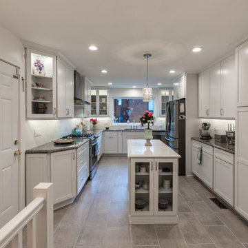 Amazing Kitchen Expansion and Remodel Brightens up Home in Arlington, VA