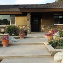 Exterior elevation Prescott home