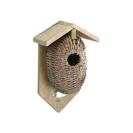 Seagrass Nest Pocket Birdhouse