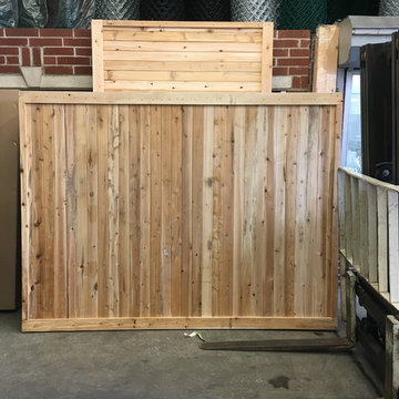 Prefab Cedar Fence