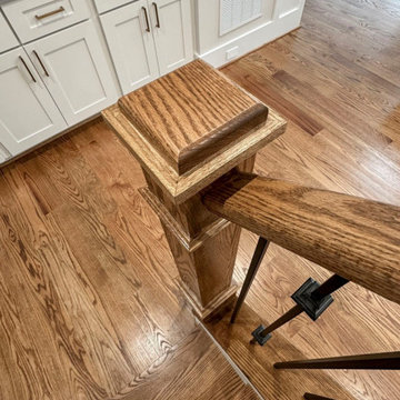 Project #117 | Custom Twist on a Classic L-Shaped Stair