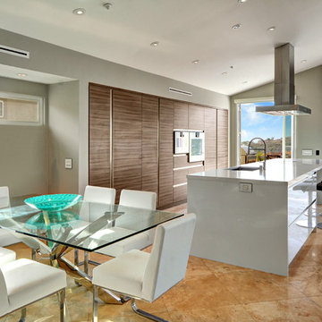 Dana Point European Kitchen with Patio Deck