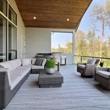 Outdoor Living (Balcony) : The Cadence : 2018 Parade of Homes