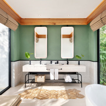 Luxury Hotel Bathroom Project – Custom Solid Surface Bathtubs