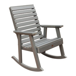 Highwood USA - Highwood USA Weatherly Outdoor Rocking Chair - Outdoor Rocking Chairs