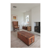 Open plan fireplace