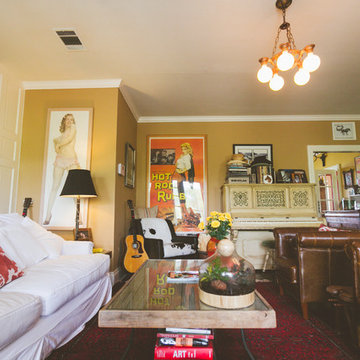 My Houzz: Character and Music Fill a Renovated Texas Farmhouse