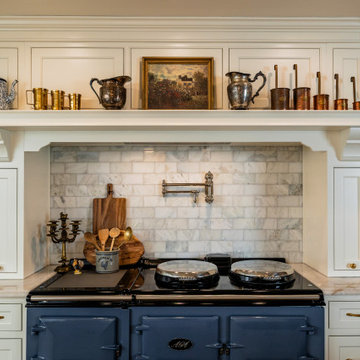 Elegant Virginia Kitchen Remodel with Timeless Brass and Copper Details