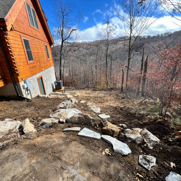 Cozy Rustic Cabin Grading