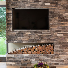 Fake fireplace