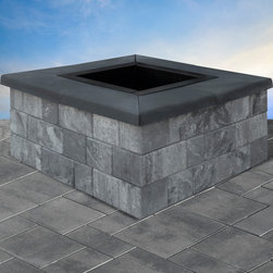 Omega Smooth - Square Fire Pit - Fire Pits