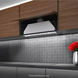 Futuro Futuro 32-inch Insert-Liner Baffle LED Wall Range Hood - Range Hoods And Vents