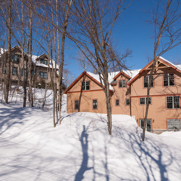 Slopeside Timber Frame Home