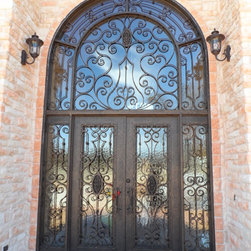 Wrought Iron Exterior Entry Doors - Products