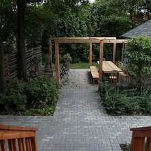 Stone patio