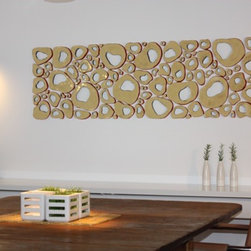 Hoops large tile arrays - Paintings