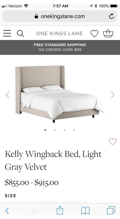 Looking For Alternative To This One Kings Lane Bed