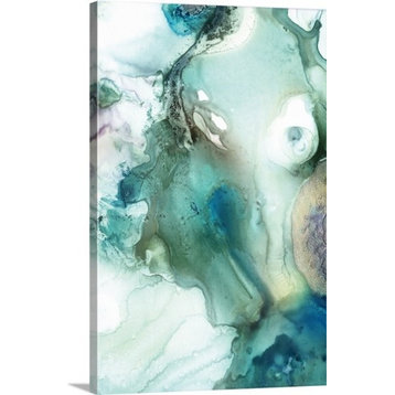 "Mint Bubbles IV" Canvas Art, 20"x30"x1.25"