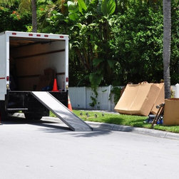 Restoration Hardware Delivery - Outdoor Storage