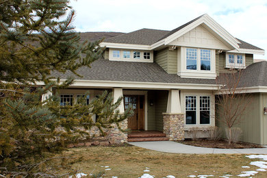 Modern exterior home idea in Salt Lake City