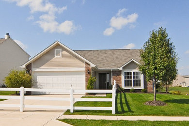 Elegant exterior home photo in Indianapolis