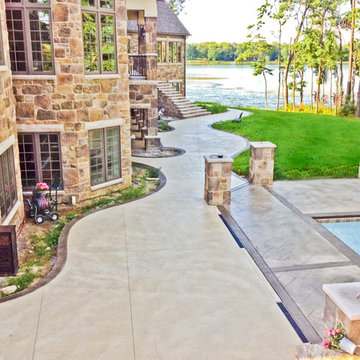 Custom Stamped Concrete