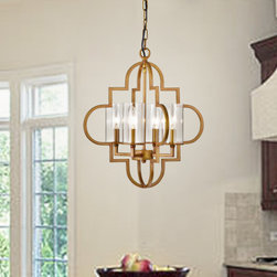 4-Light Chandelier - Chandeliers