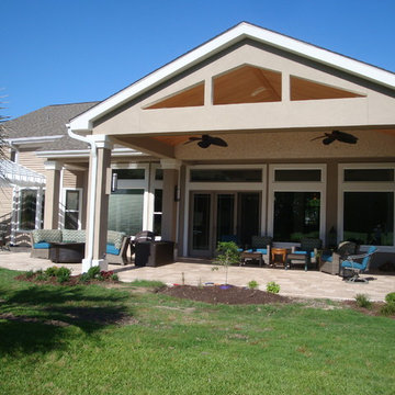 Premium Select French Pattern Walnut Tumbled Travertine Pavers