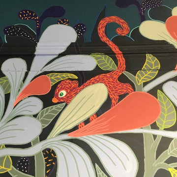 Décors mural - bureau rue d'Aboukir - Paris