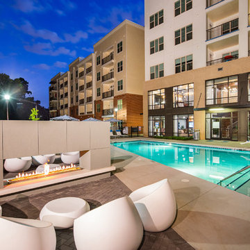 A Multi-Family Cluhouse & Apartment Design In Charlotte, NC.
