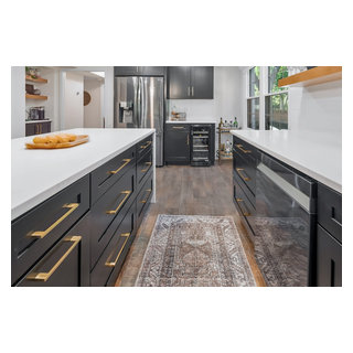 Transitional Kitchen, Pantry and Laundry Design Charlotte, NC ...