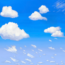Casart Cumulus Daylight Clouds - Wallpaper