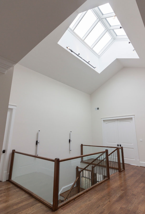 Clean and Contemporary Open Staircase, McLean, VA 22101