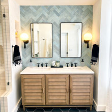 Master Bath-Blue Tile