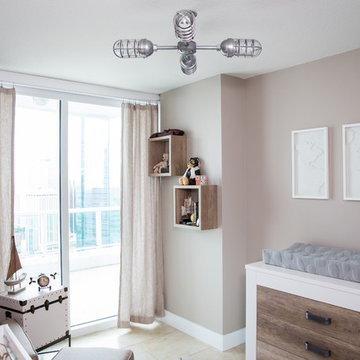 Serene Travel Themed Nursery