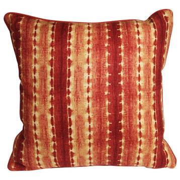 Moroccan Henna Ikat Accent Pillow